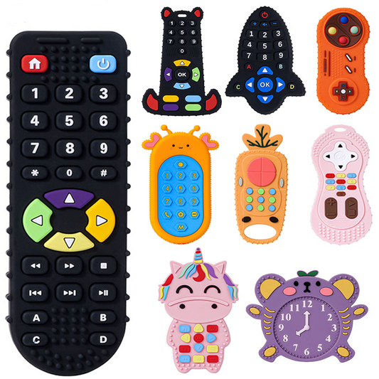 Remote Control Silicone Teether