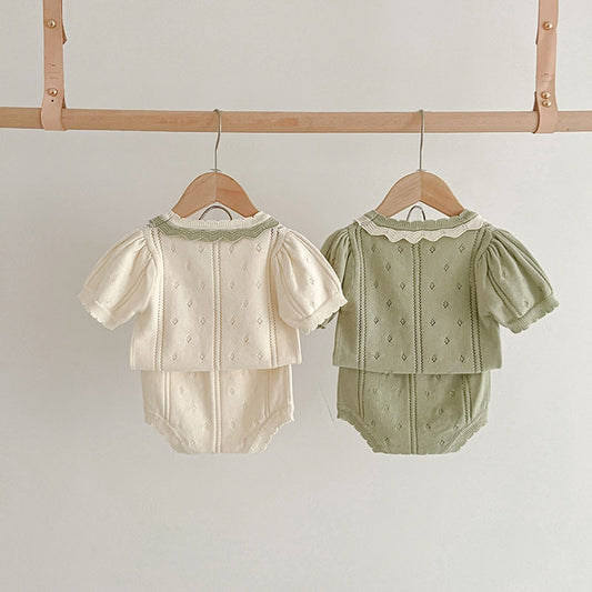 2023 Summer Baby Girl Clothing Set